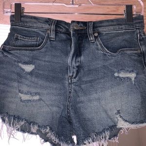 Blank NYC Cutoff Jean Shorts